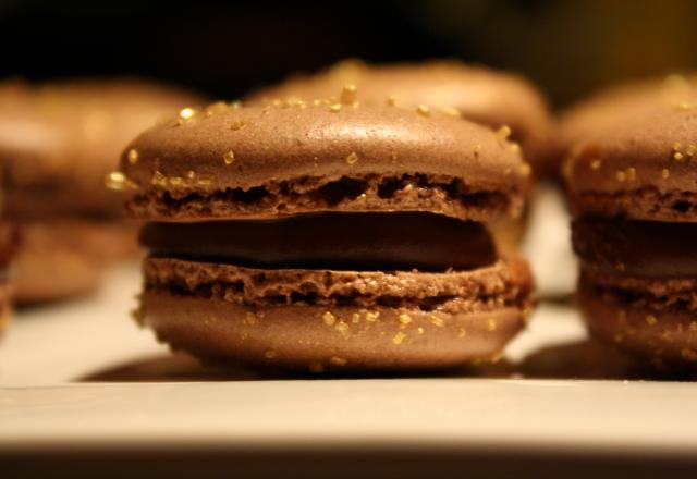 Macarons chocolat traditionnels