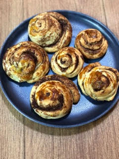 Escargots briochés a la cannelle