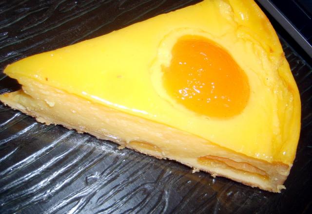 Flan aux abricots maison