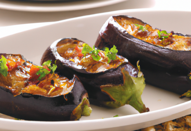 Aubergines farcies faciles