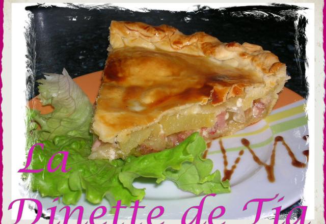 Tourte pomme de terre poireau