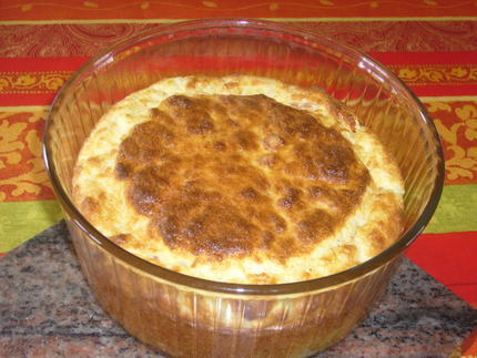 Soufflé au jambon