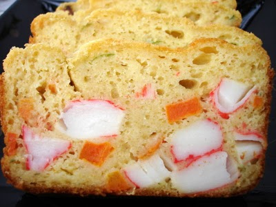 Cake au surimi et aux carottes