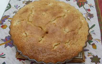 Tarte au sucre vanillée