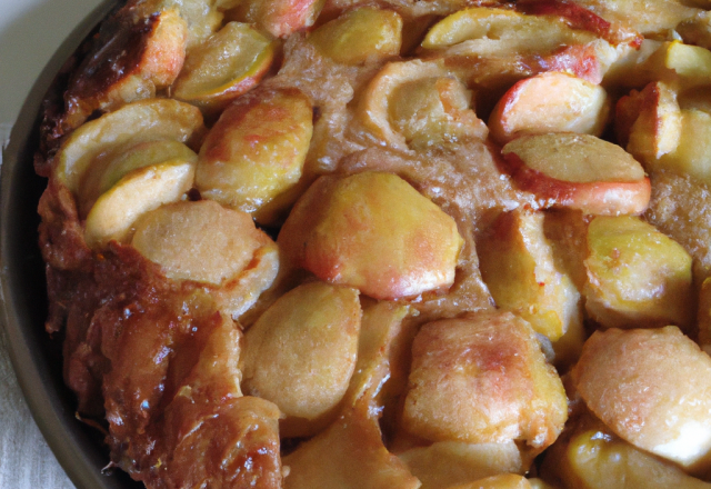 Gâteau aux pommes simple