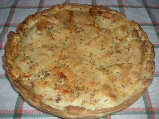 Tourte au fenouil et parmesan