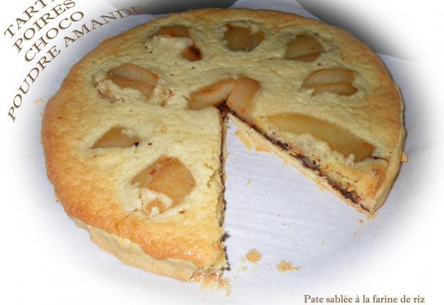 Tarte poires-chocolat facile