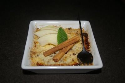 Crumble aux pommes et aux pépites de chocolat