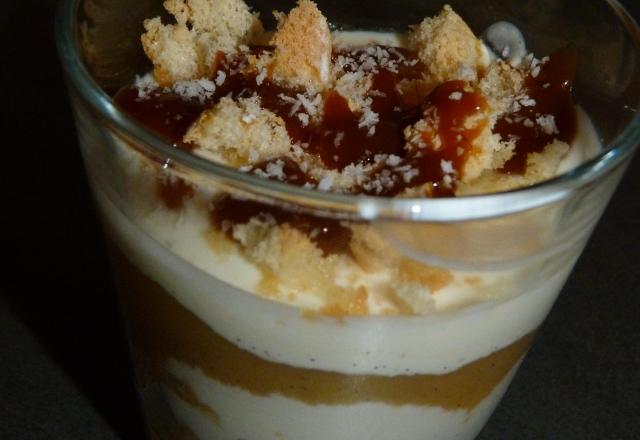 Trifle pomme ananas vanille