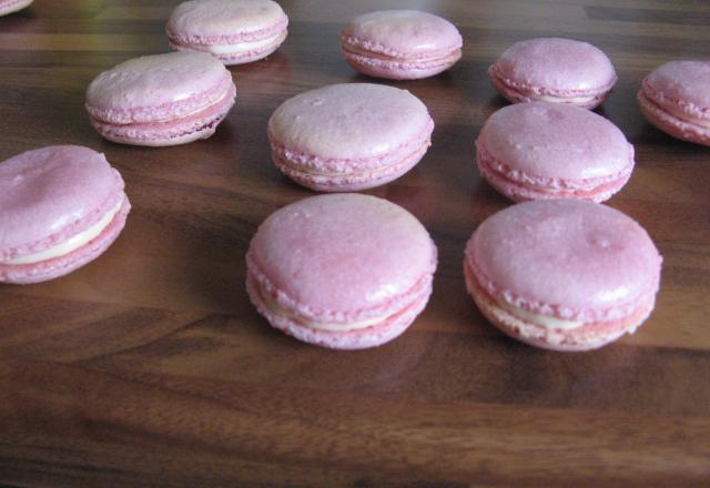 Macaron à la rose