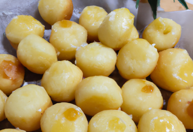 Mini beignets à l'ananas