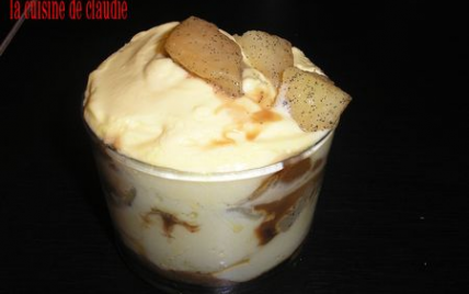 Tiramisu pomme caramel