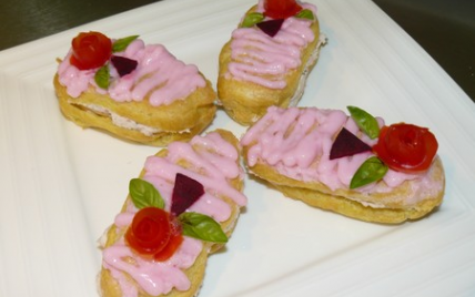 Éclairs au jambon