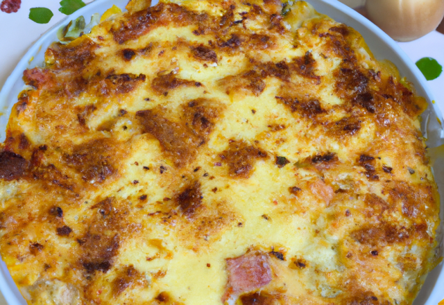 Gratin champenois au chaource