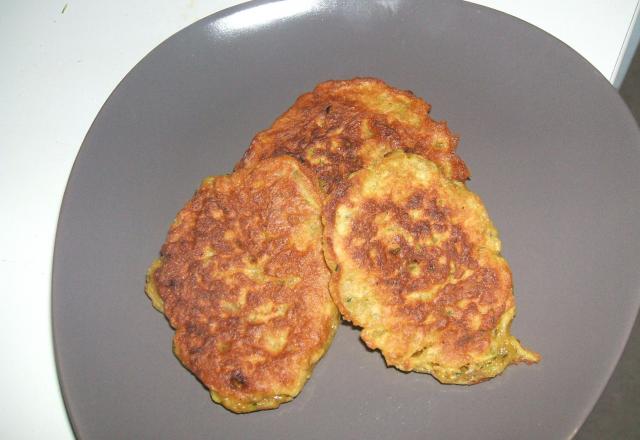 Beignets de courgettes façon indiennes