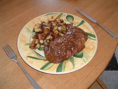 Magret de canard au miel de provence