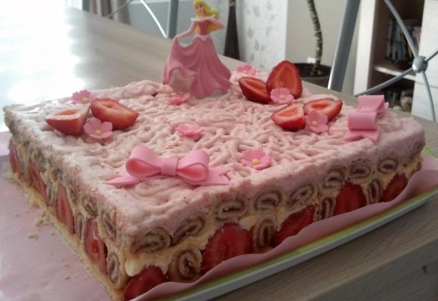 Fraisier au mascarpone