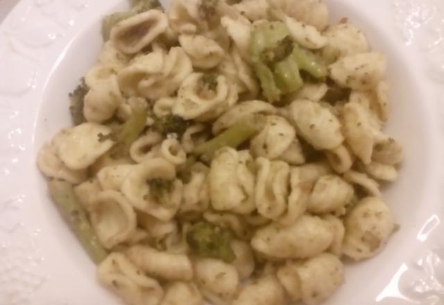 Orecchiette aux anchois et brocolis