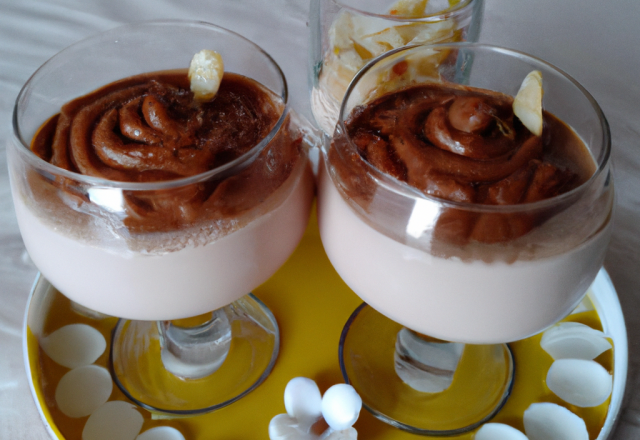 Mousse au chocolat blanc inratable