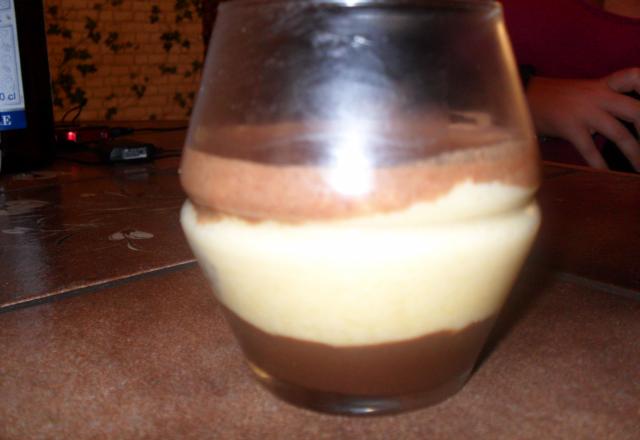 Mousse aux trois chocolats facile