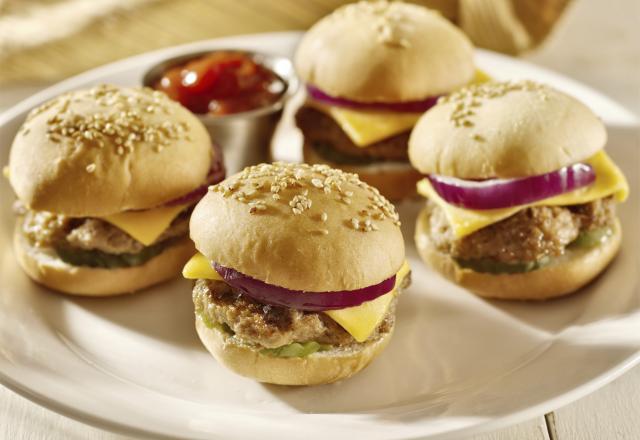 Mini burgers classiques