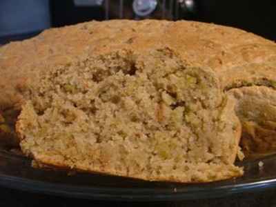 Cake semi bio aux champignons séchés et olives farcies