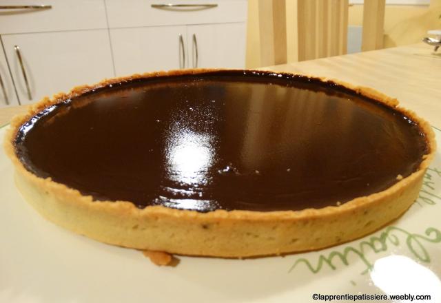 Tarte onctueuse au chocolat