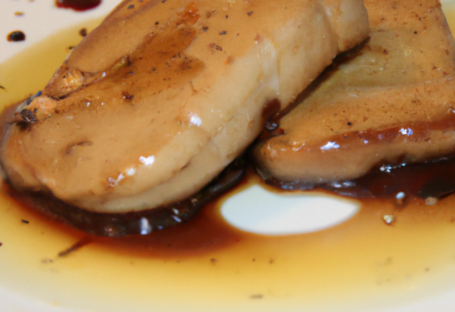 Escalope de foie gras sauté