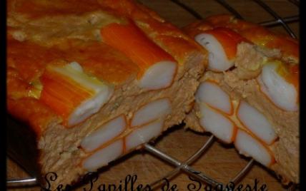 Pain au thon et surimi