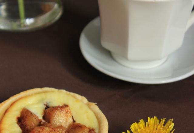 Tartelettes aux pommes et au mascarpone