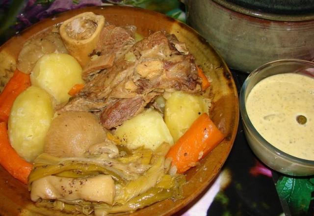 Pot-au-feu en gratin maison