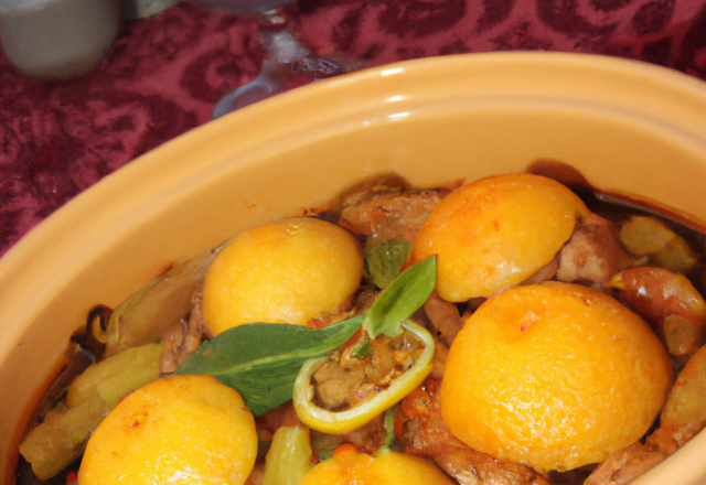 Tajine aux citrons confits