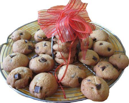 Cookies aux Chunts de chocolat noir