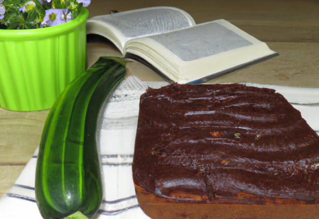 Gâteau au chocolat et courgettes au thermomix