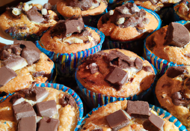 Muffins kinder barre