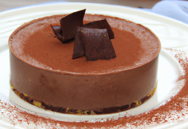 Mousse au chocolat exquise