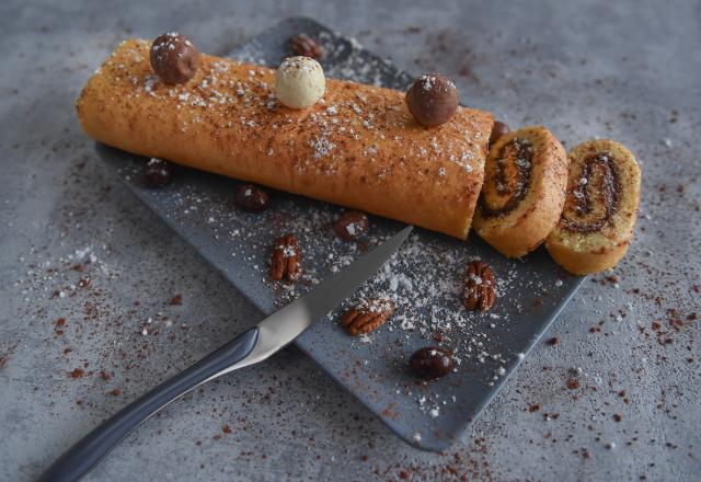 Gâteau roulé au Nutella