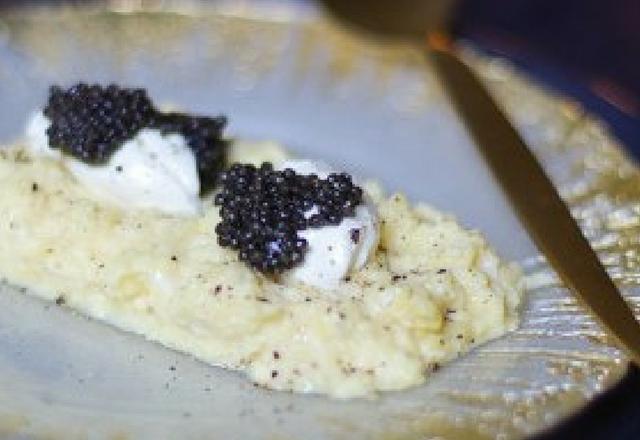 Brouillade au caviar