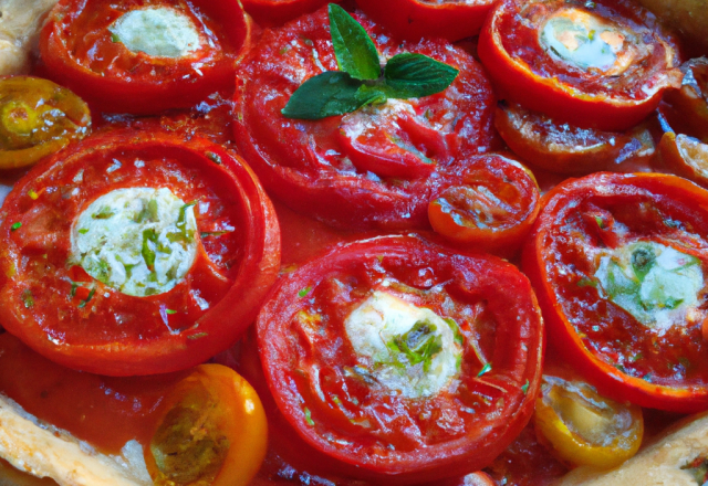 Tarte à la tomate facile