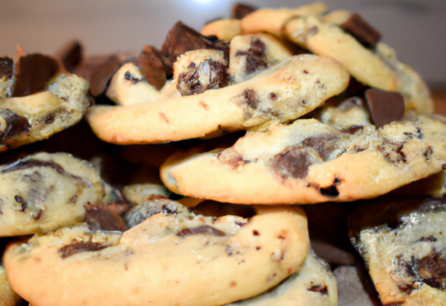 Cookies aux deux chocolats