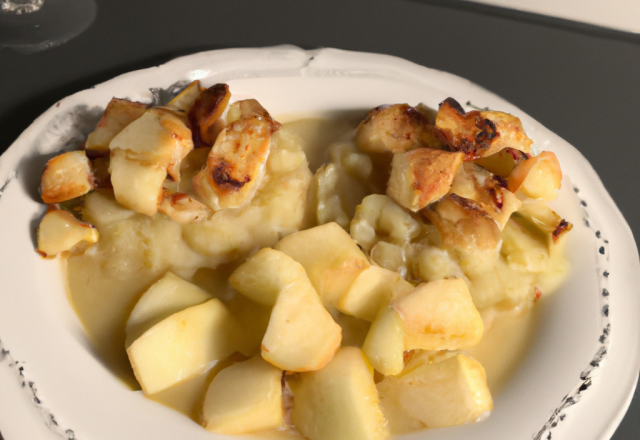 Champerloises aux pommes et au cantal