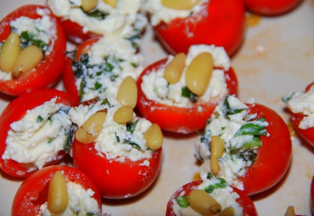 Tomates cerises à la féta