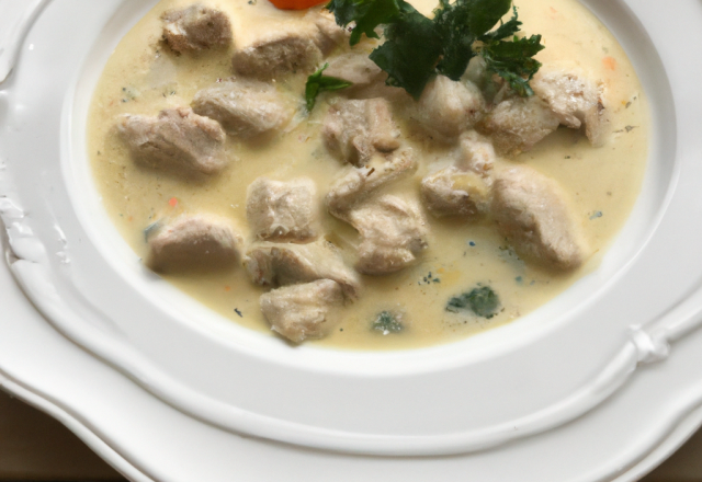 Blanquette de veau à la vanille originale