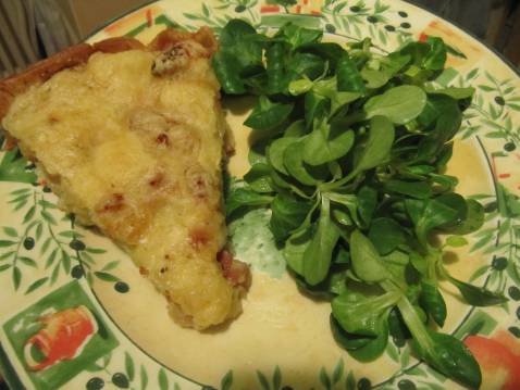 La tourte à la raclette