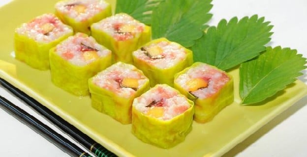 10 recettes de makis revisités en version sucrée