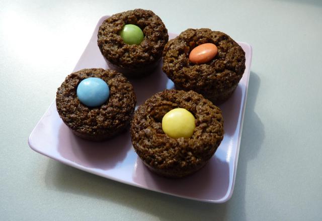 Minis cakes aux Smarties