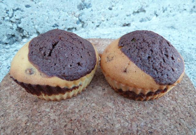 Cake marbré au chocolat