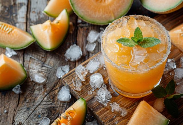 Voici la recette parfaite pour utiliser un melon un peu trop mûr !