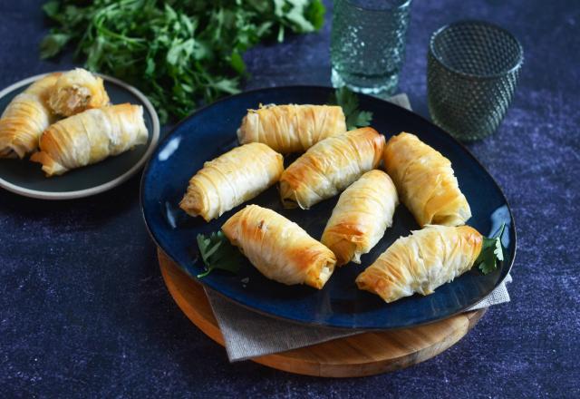 Filo au poulet et à la feta