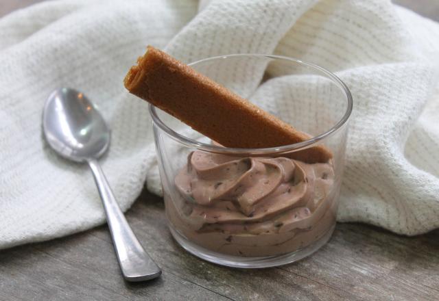 Mousse à la pâte à tartiner Gavottes